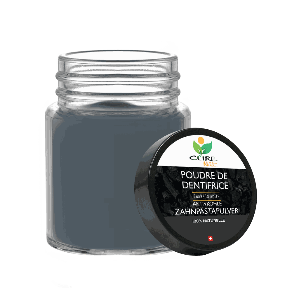 Poudre de Dentifrice au Charbon Actif